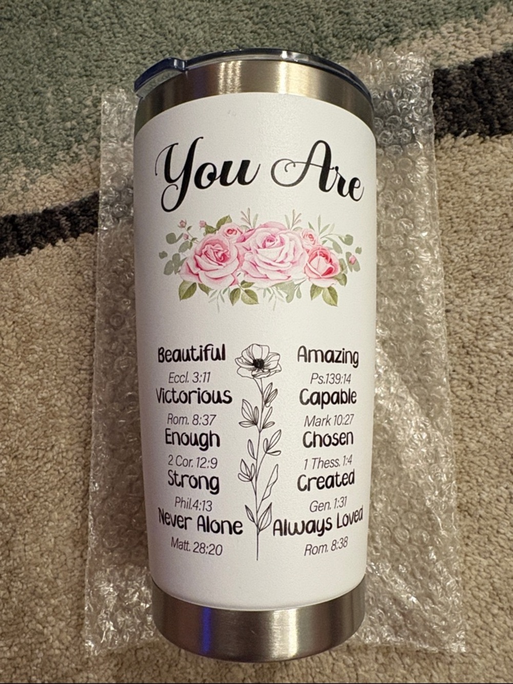 “YOU ARE” Tumbler 🦋